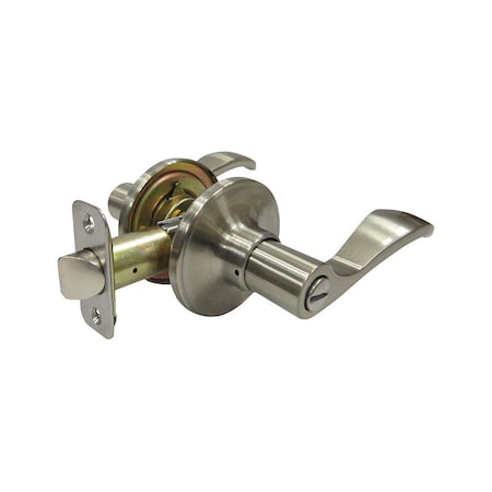 Faultless Faultless Naples Lever Satin Nickel Privacy Lever Right Handed LYEX201B